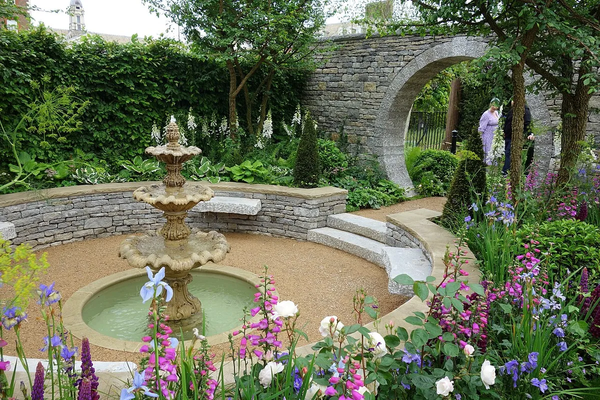 Sanctuary Garden Bridgerton Garden Chelsea Flower Show 2024