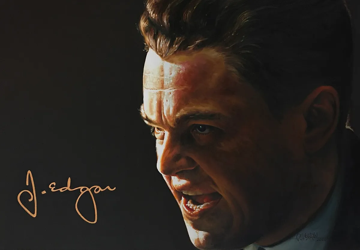 Leonardo DiCaprio from J. Edgar
