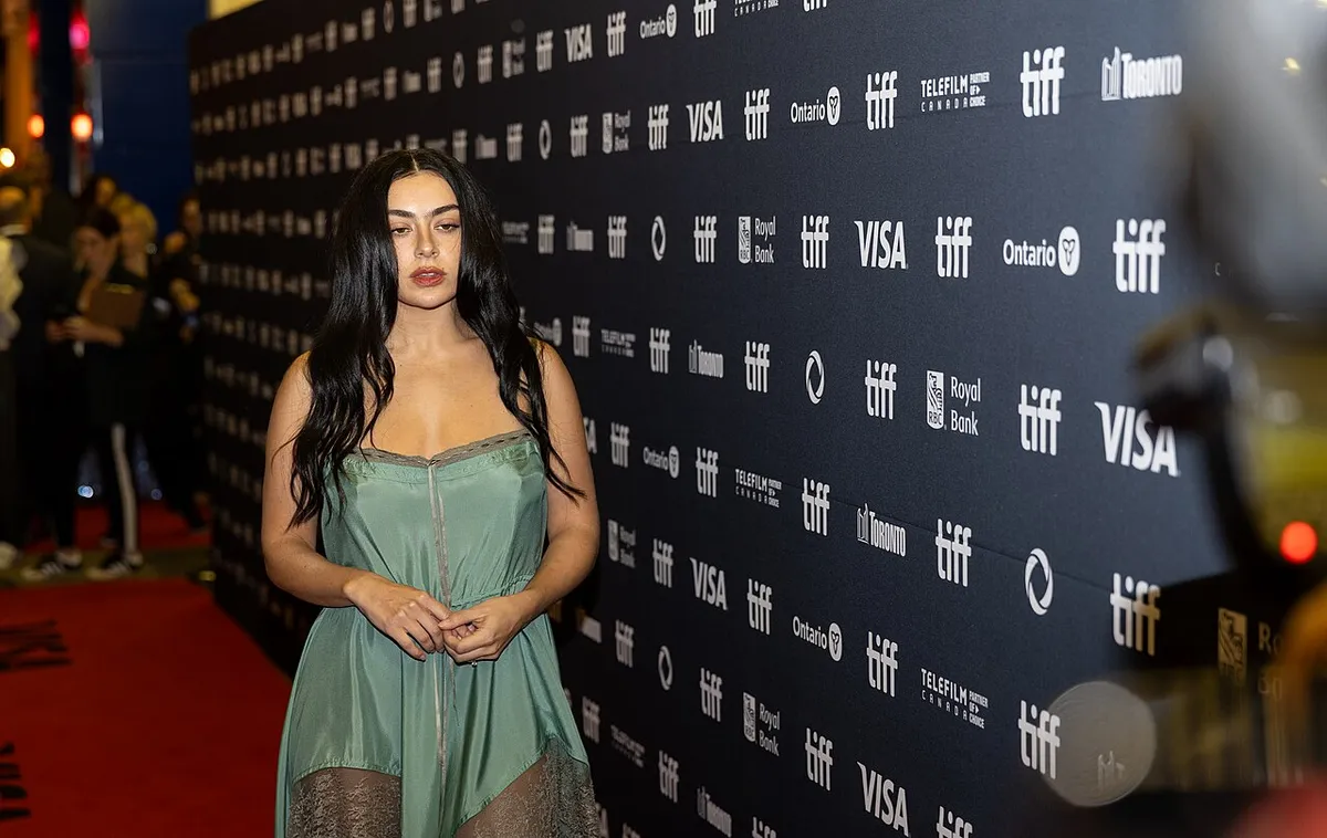 Charli XCX at the 2025 Toronto International Film Festival
