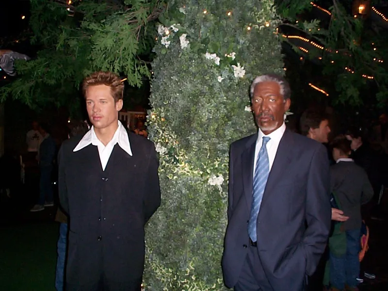 Brad Pitt Morgan Freeman