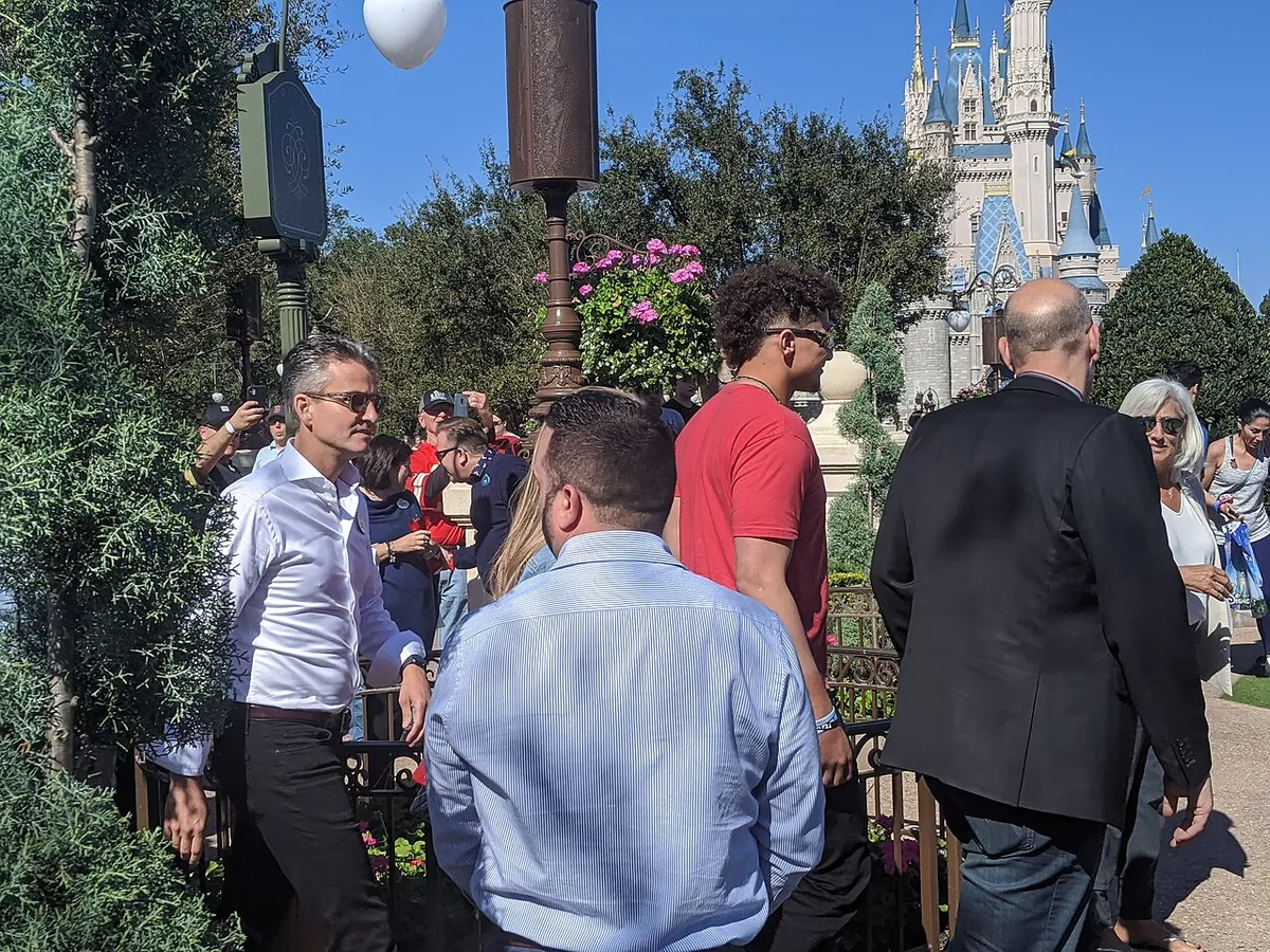 Patrick Mahomes and Josh D'Amaro