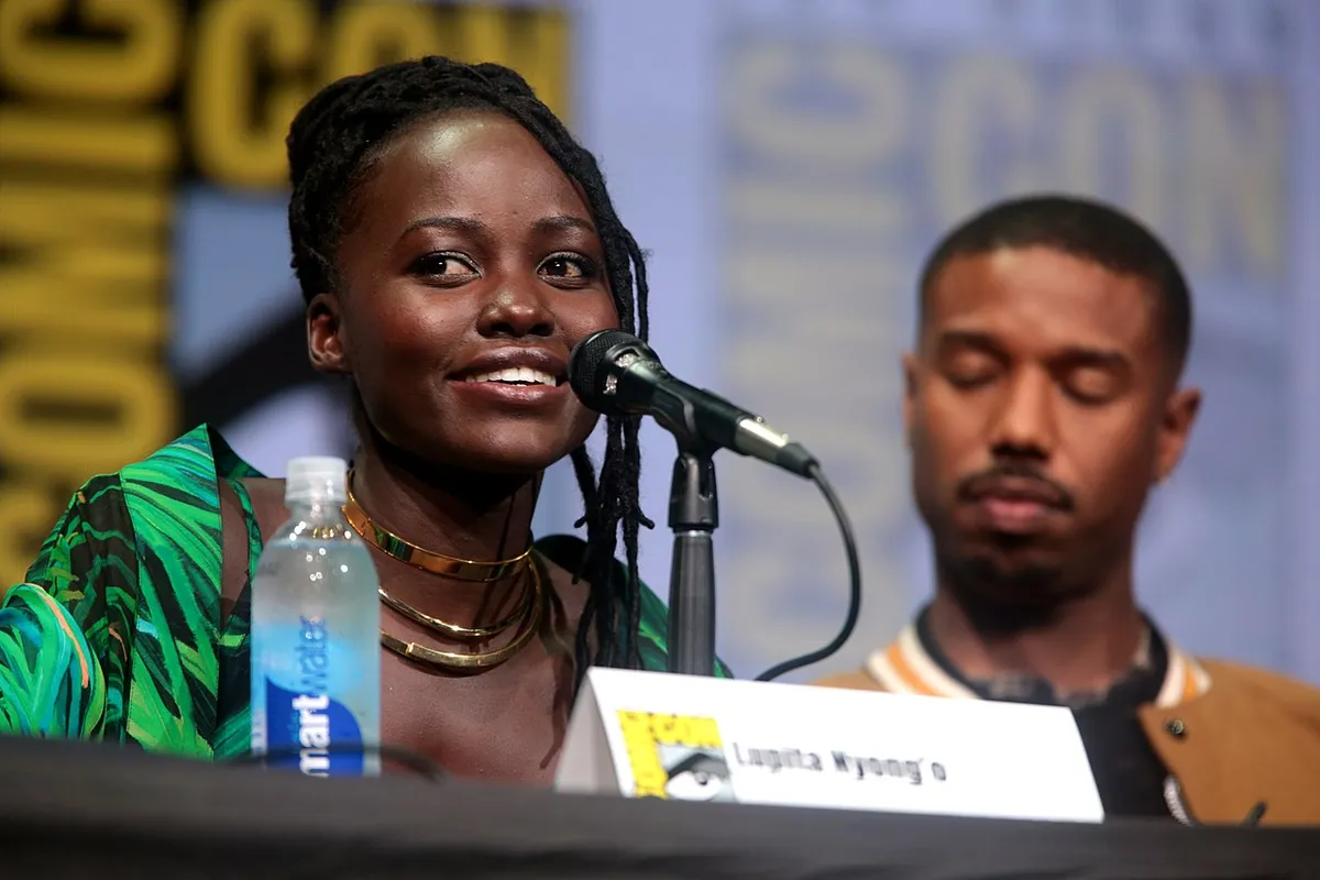 Lupita Nyong'o Michael B Jordan