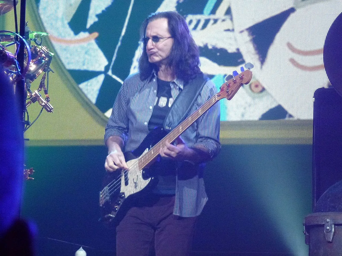 Rush performing live
