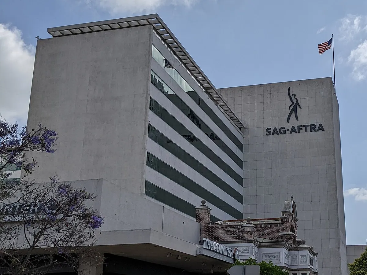 SAG-AFTRA building in Los Angeles