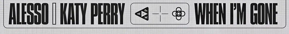 Katy Perry and Alesso When I'm Gone logo