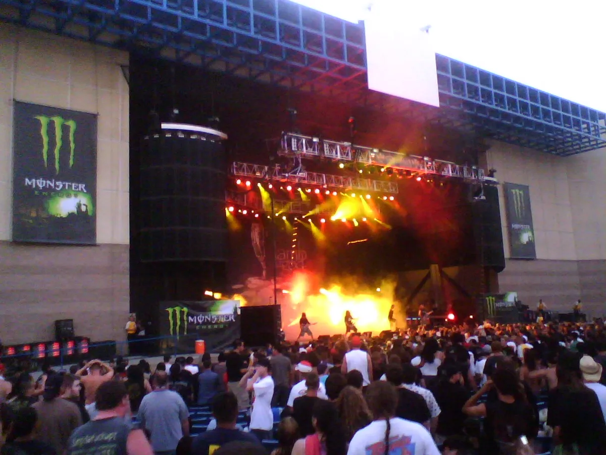 Lamb of God performing live