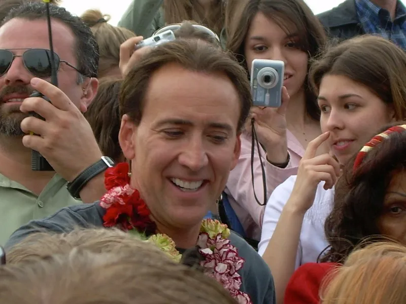 Nicolas Cage close up