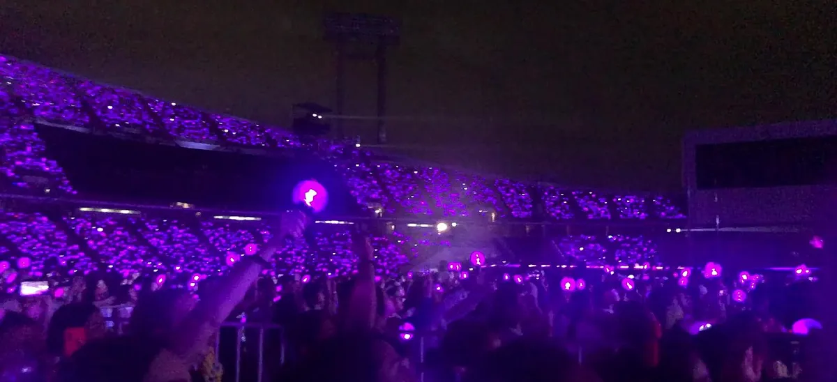 ARMY Purple Ocean performing live