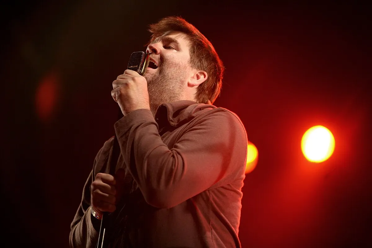 LCD Soundsystem performing live