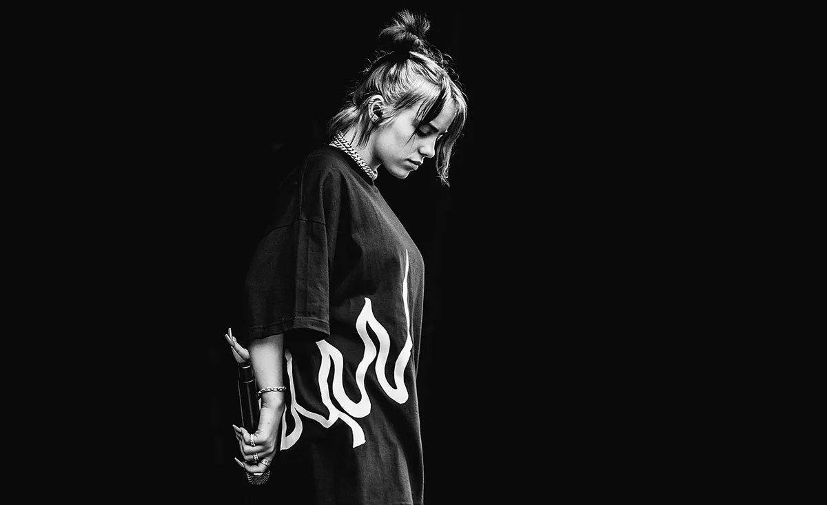 Billie Eilish performing live