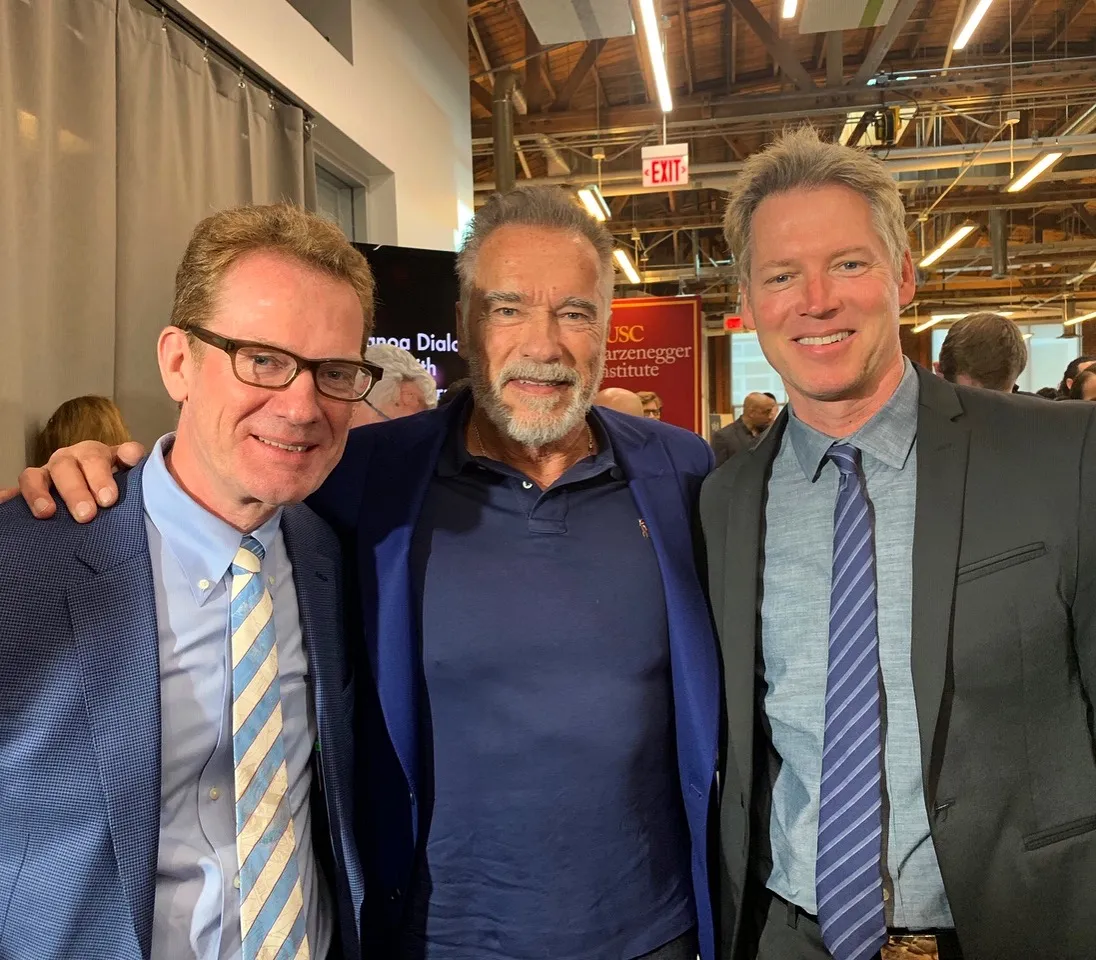 Christian Schwarzenegger Arnold Schwarzenegger Patrick Knapp-Schwarzenegger