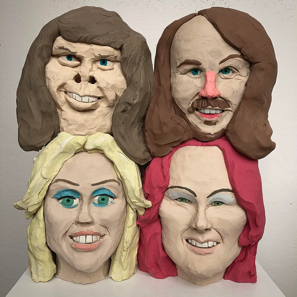 Abba heads by Wilfred Wood