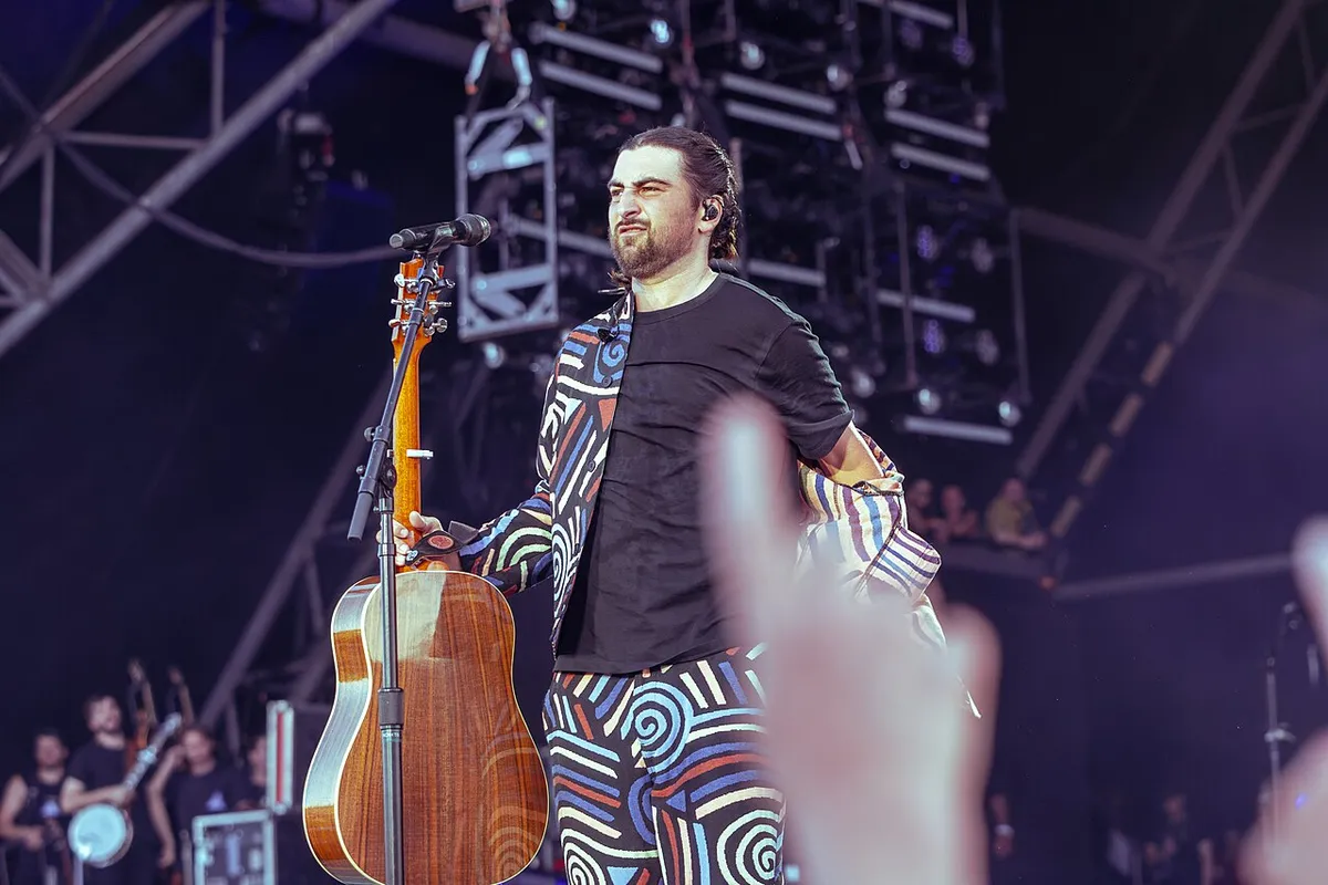 Noah Kahan at Glastonbury Festival