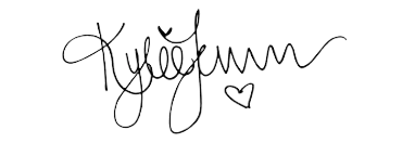 Kylie Jenner autograph