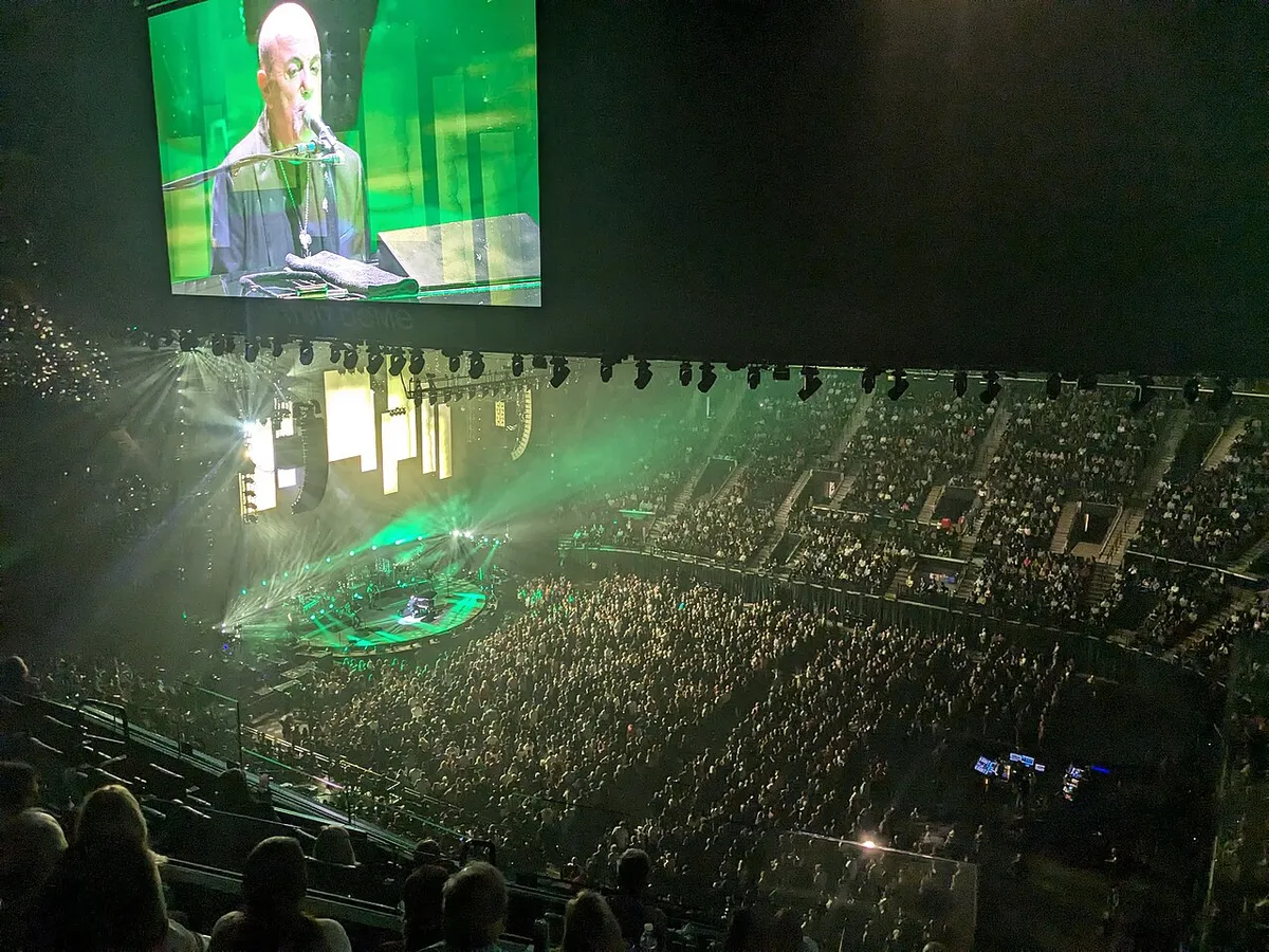 Billy Joel performing live