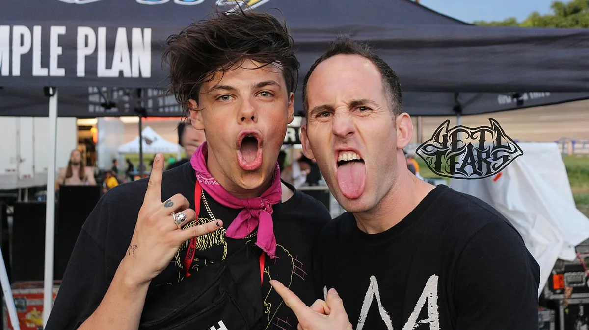 YungBlud and Chuck Comeau