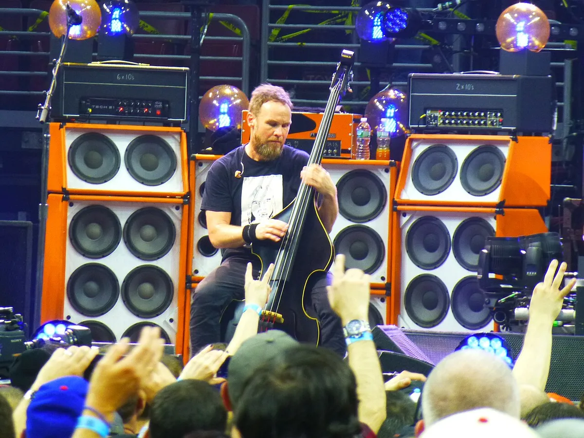 Pearl Jam performing live