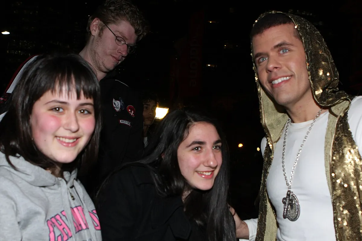 Chanel Alafaci and Perez Hilton